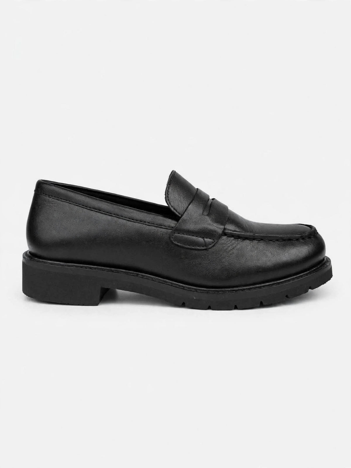 CINZIA SOFT MOCASSINO NERO IN PELLE