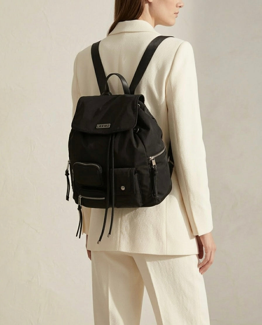 CULT ZAINO IN NYLON NERO