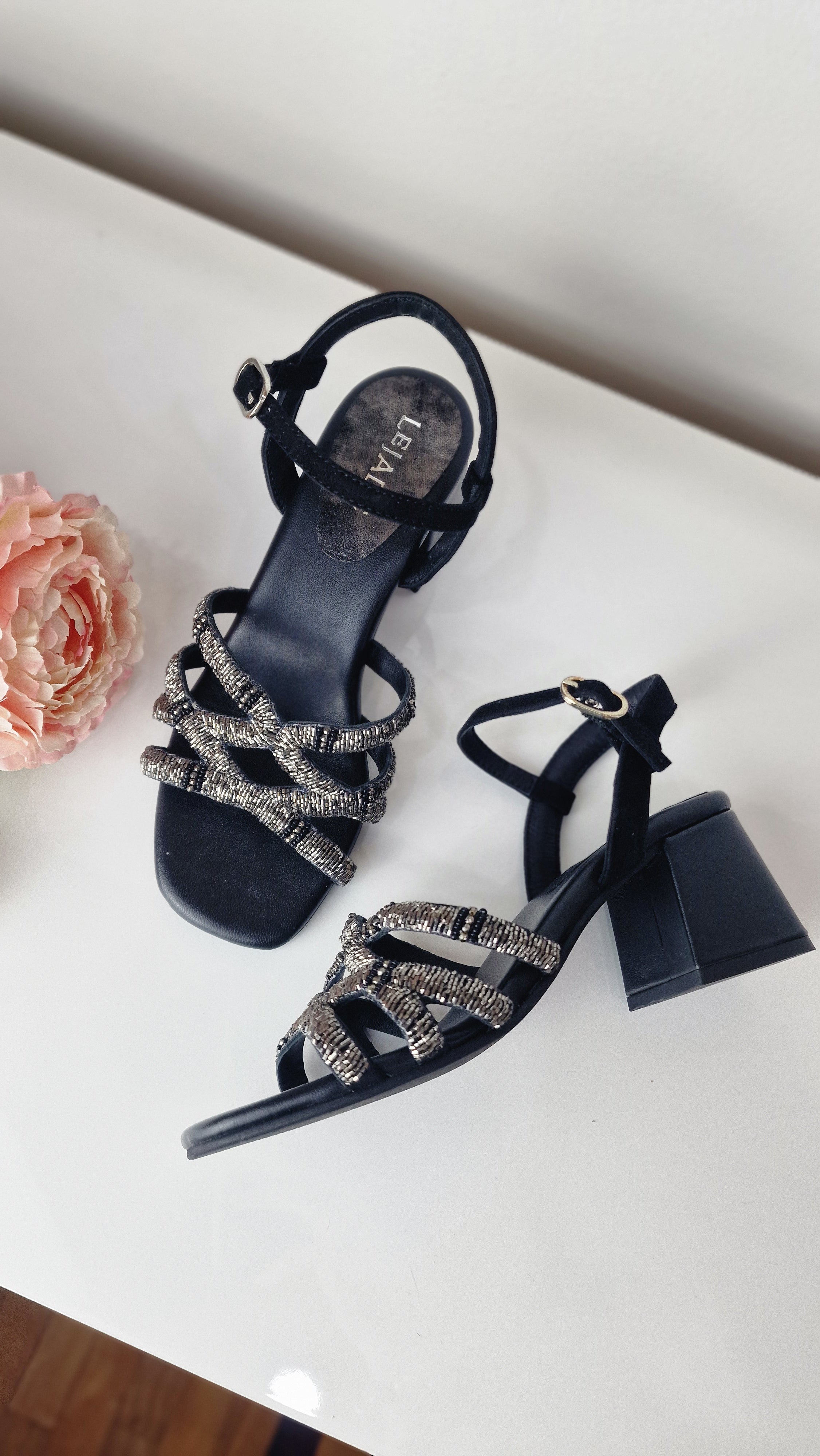 LEJADè SANDALI IN CAMOSCIO