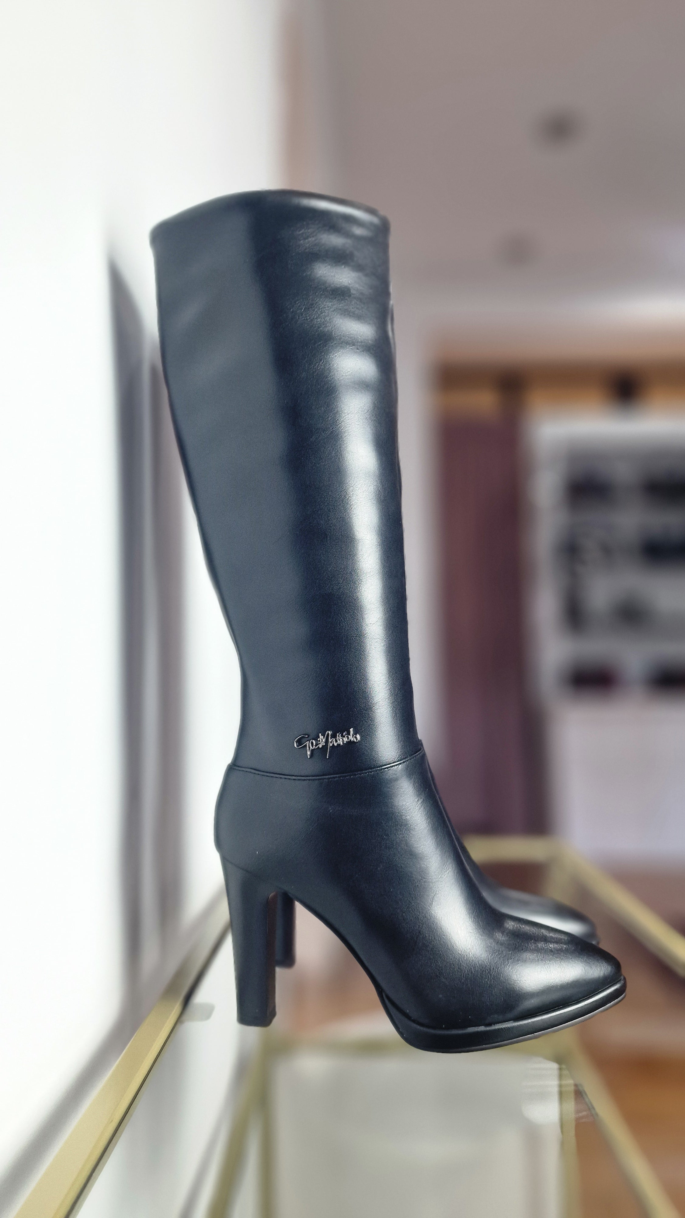 GAI MATTIOLO STIVALI NERI 4-5