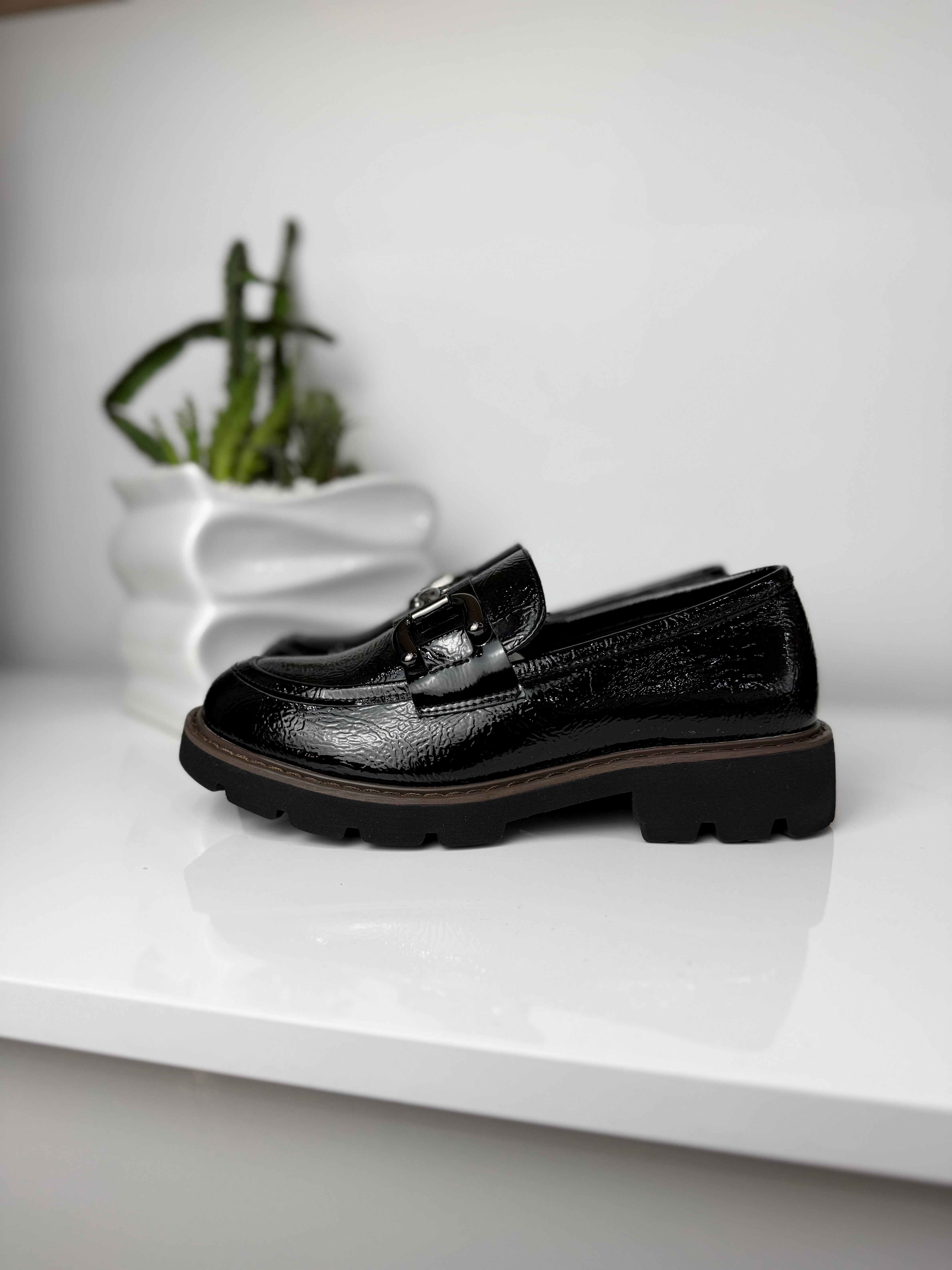 CINZIA SOFT MOCASSINO LUCIDO