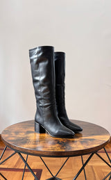 ACCADEMIA STIVALI IN PELLE