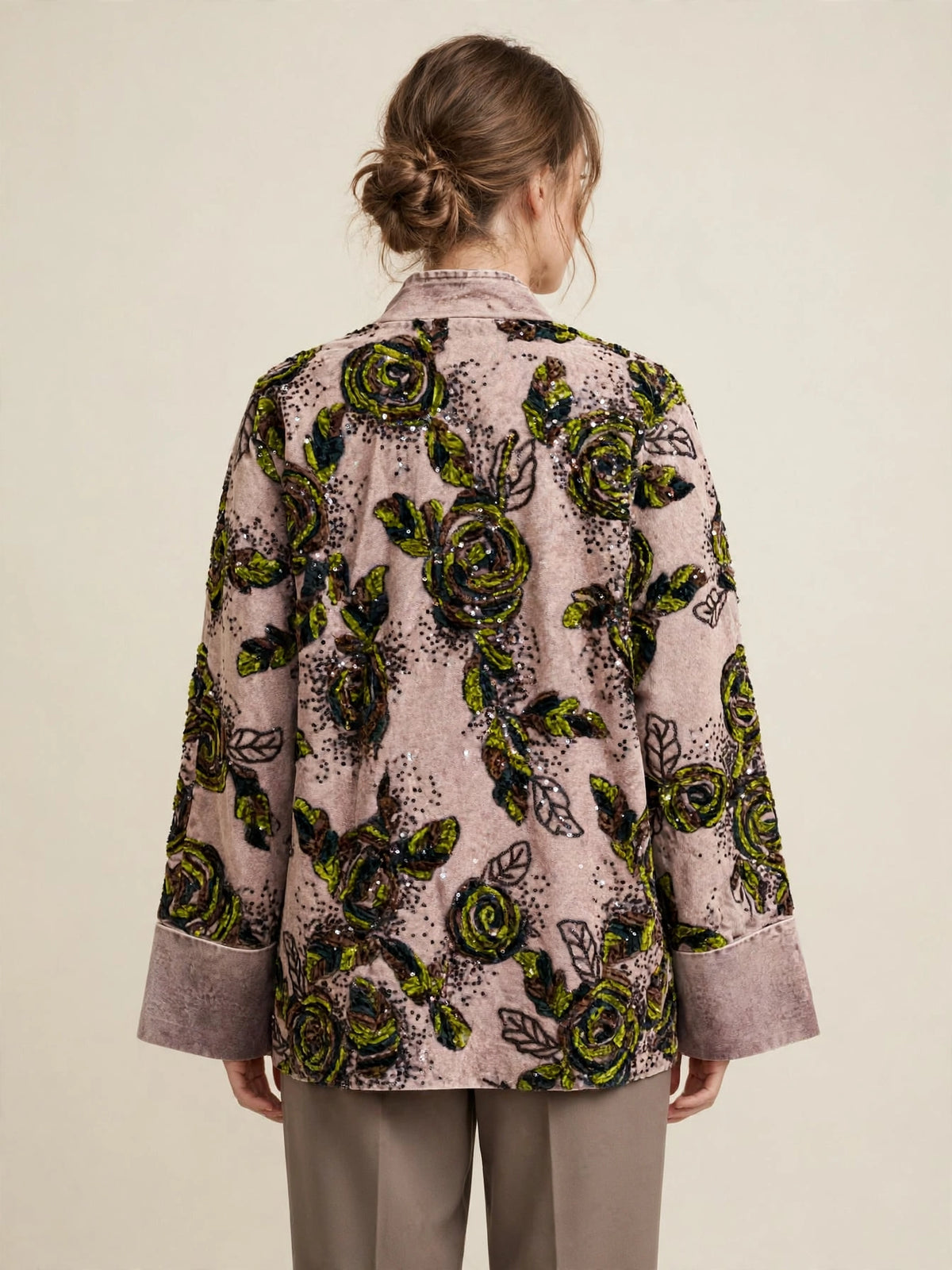 KIMONO DENIM ROSA