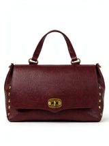 BORSA POSTINA GRANDE IN VERA PELLE