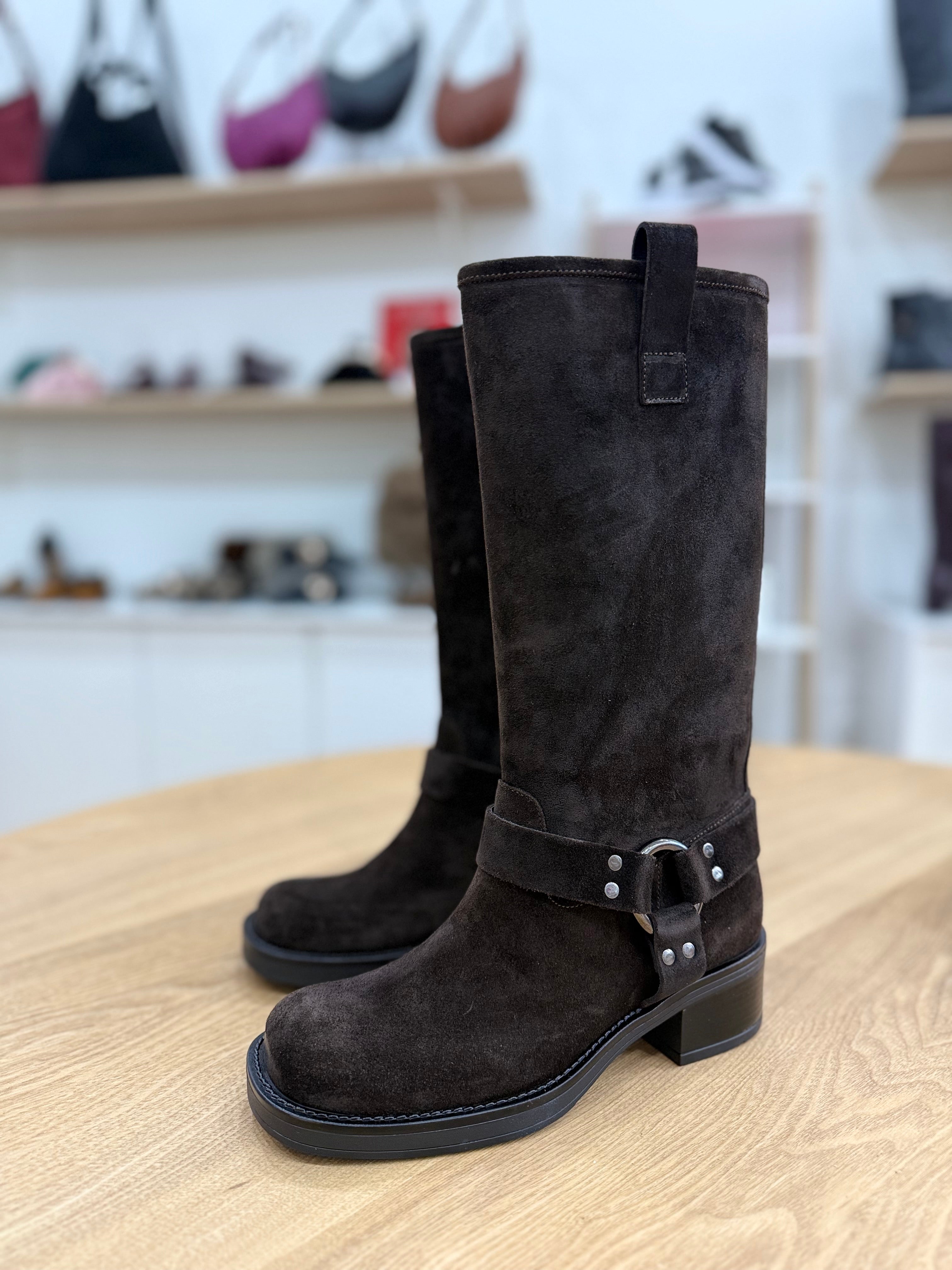 BIKERS camoscio testa di moro