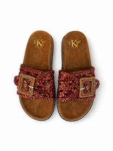 EKP SANDALI SCALZATI CON STRASS