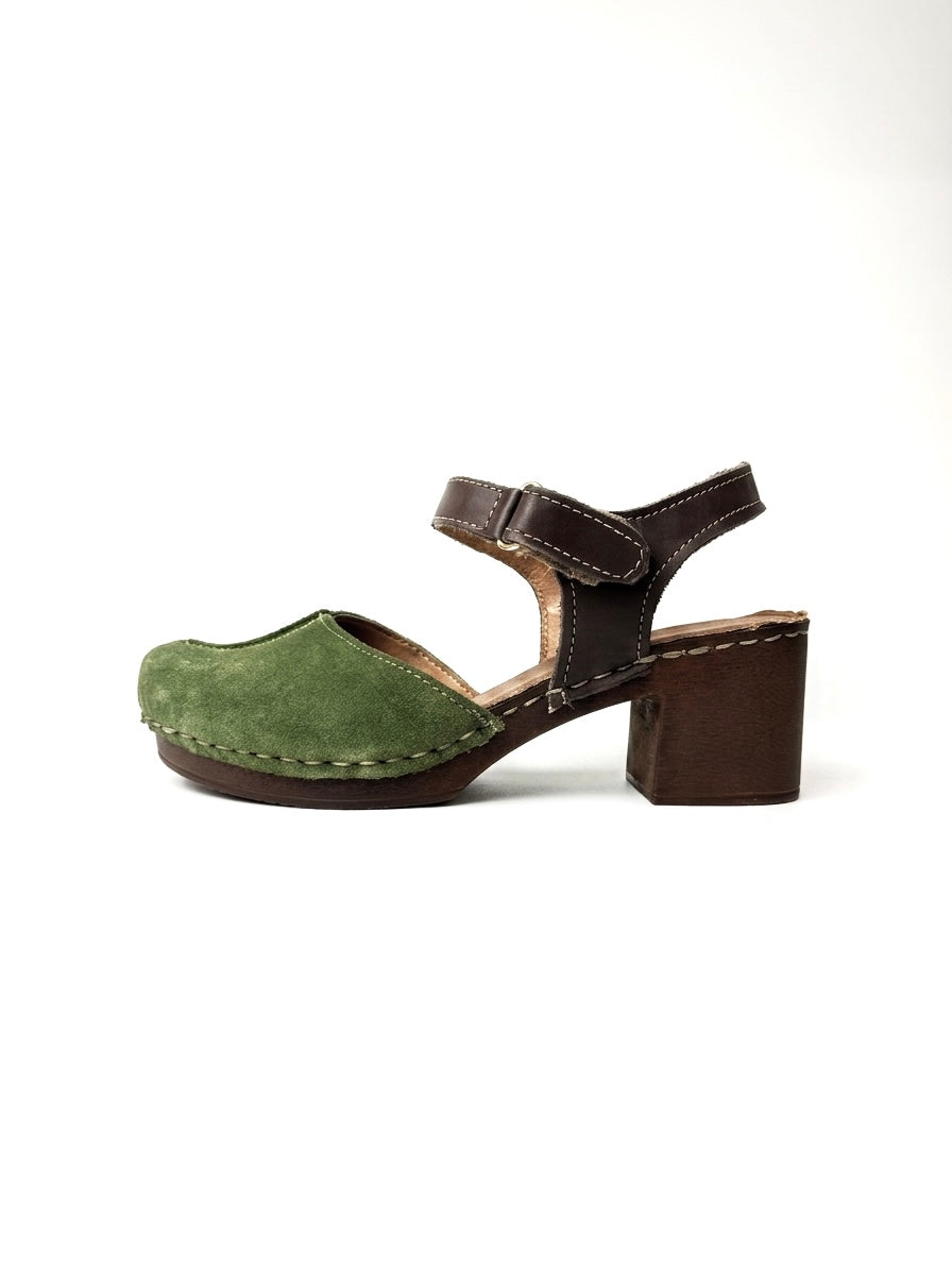 CINZIA SOFT ZOCCOLI IN CAMOSCIO