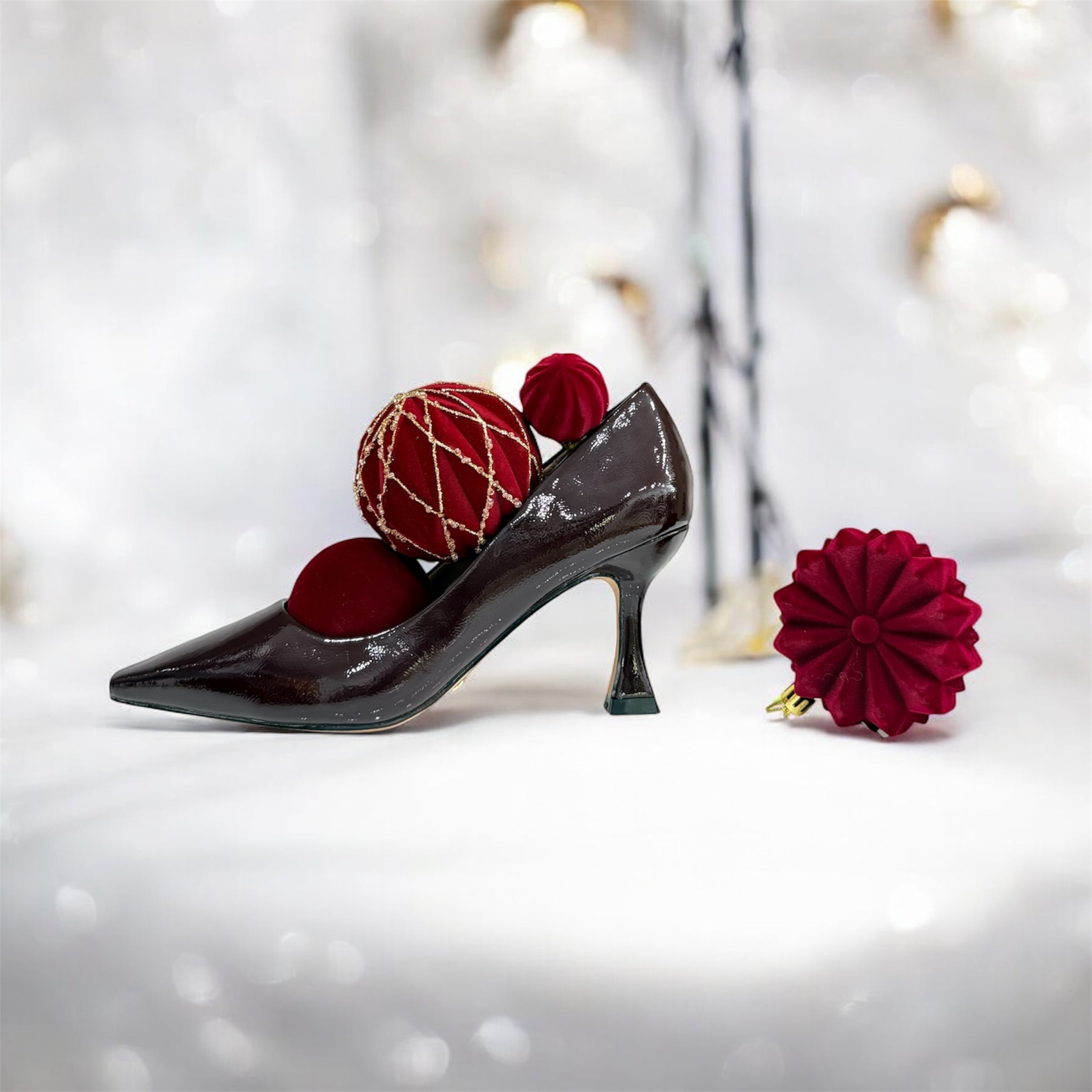 DÉCOLLETÉ VERNICE BORGOGNA