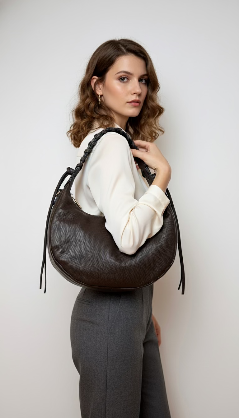 BORSA HOBO MEZZALUNA