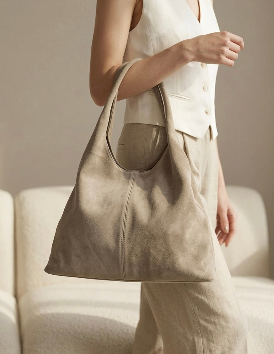 BORSA IN CAMOSCIO
