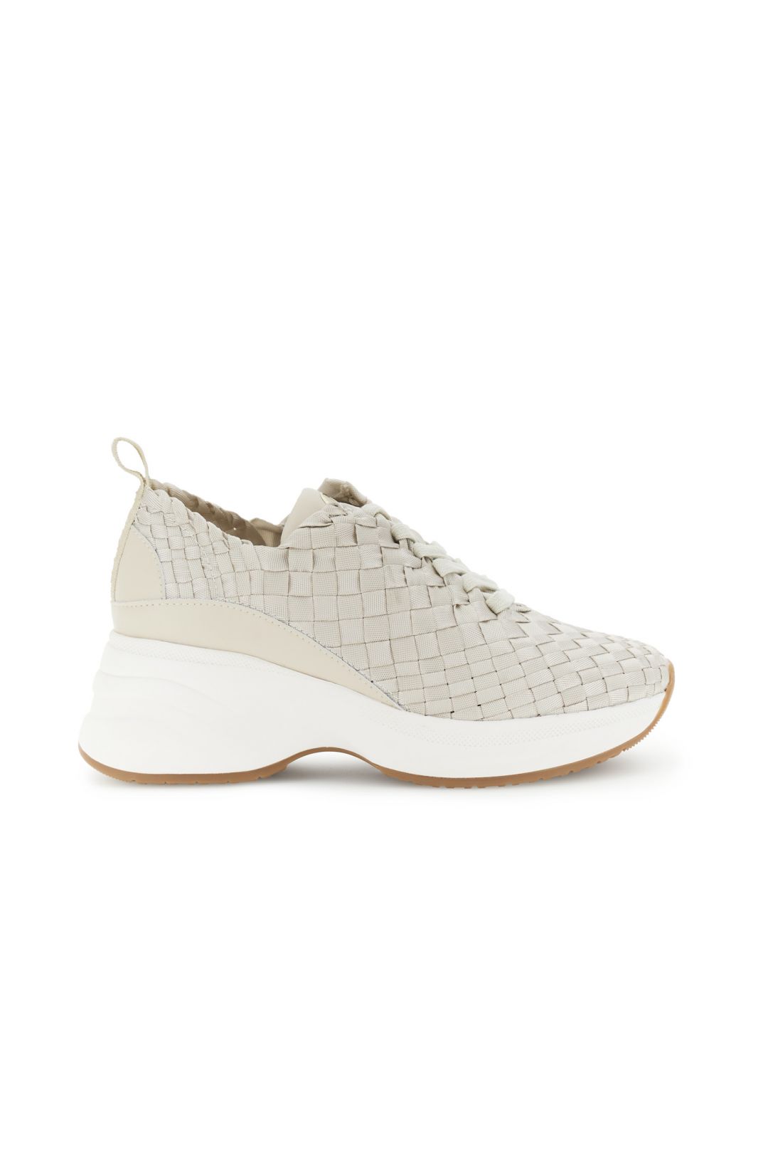 CAFèNOIR SNEAKERS RUNNING IN GROGRè BEIGE
