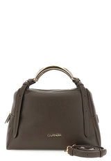 CAFèNOIR BORSA TOTE CON MANICI IN METALLO