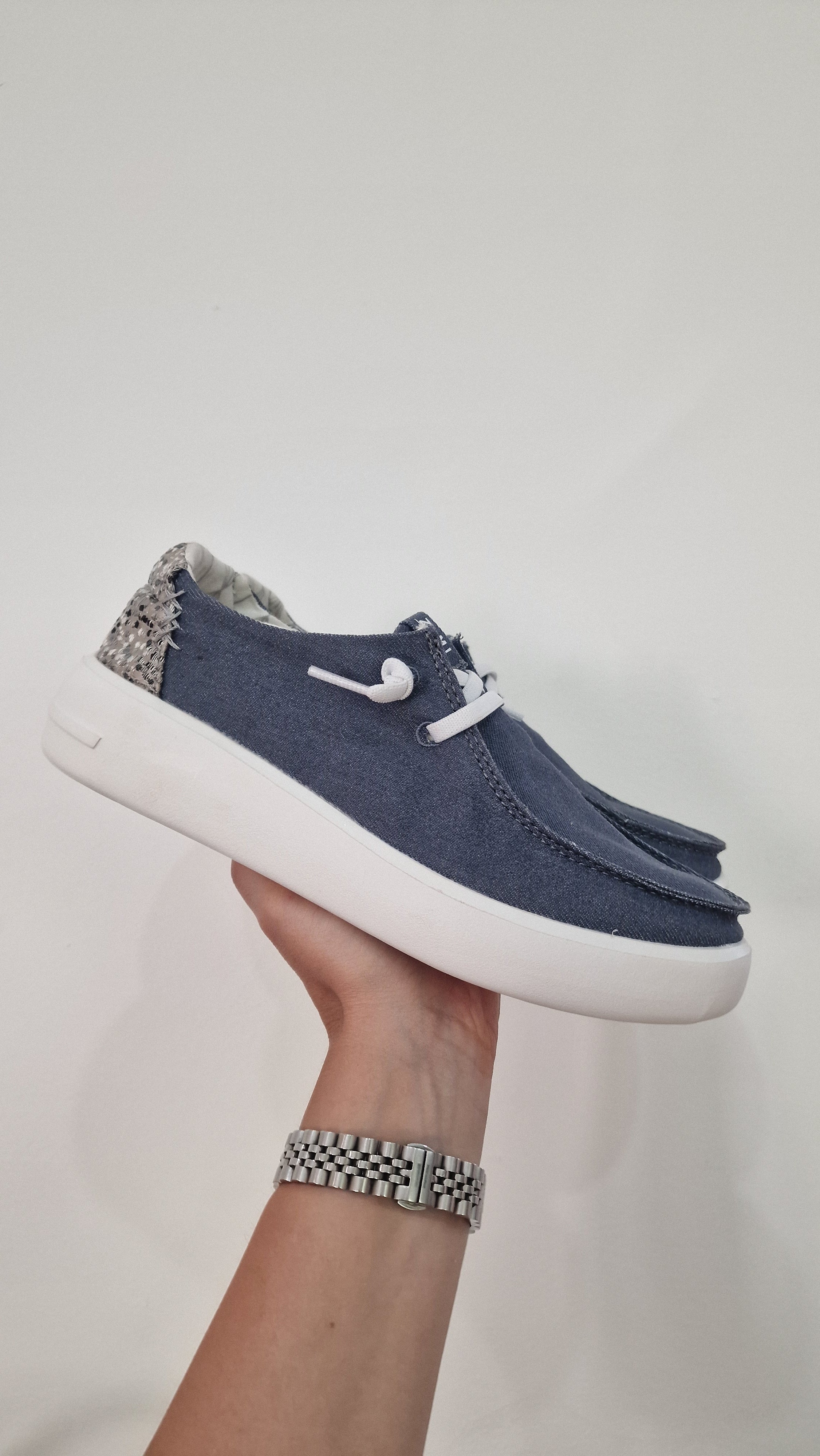 Zom! Slip on denim