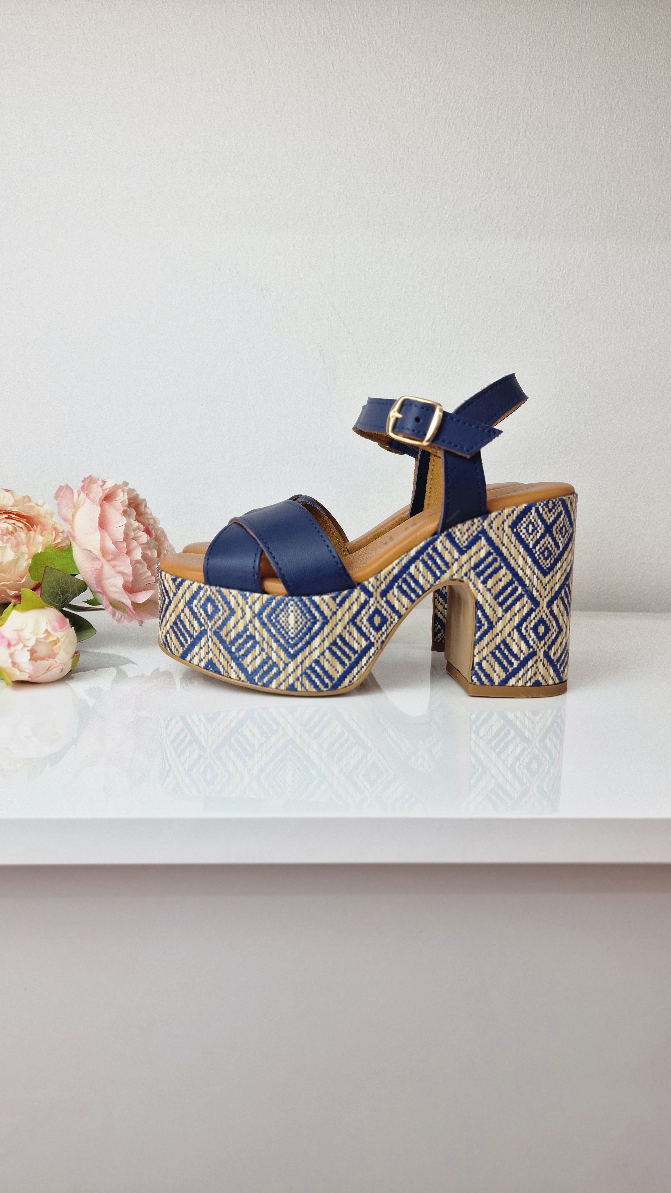 PREGUNTA SANDALI BLU NAVY