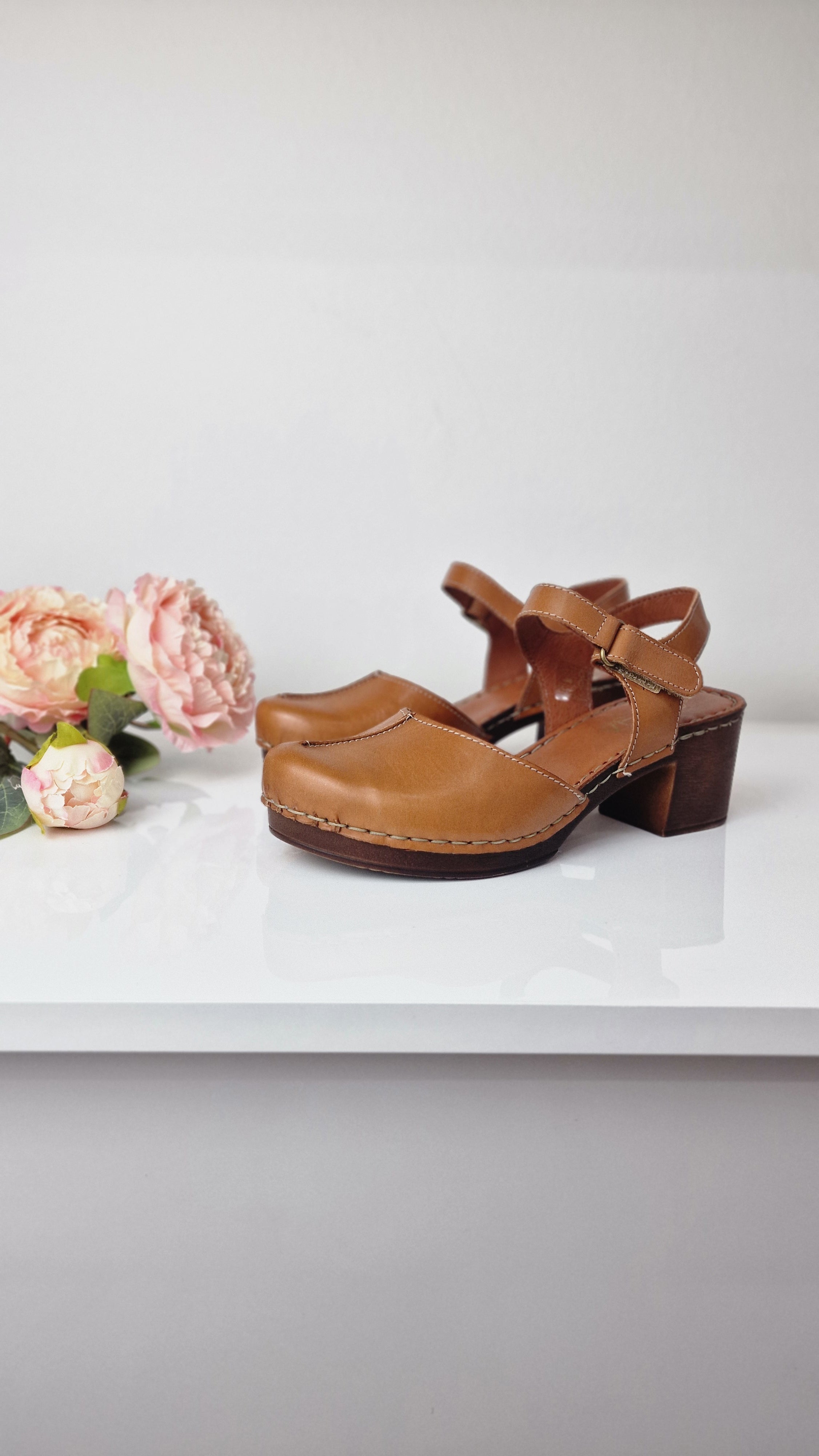 CINZIA SOFT ZOCCOLO CUOIO